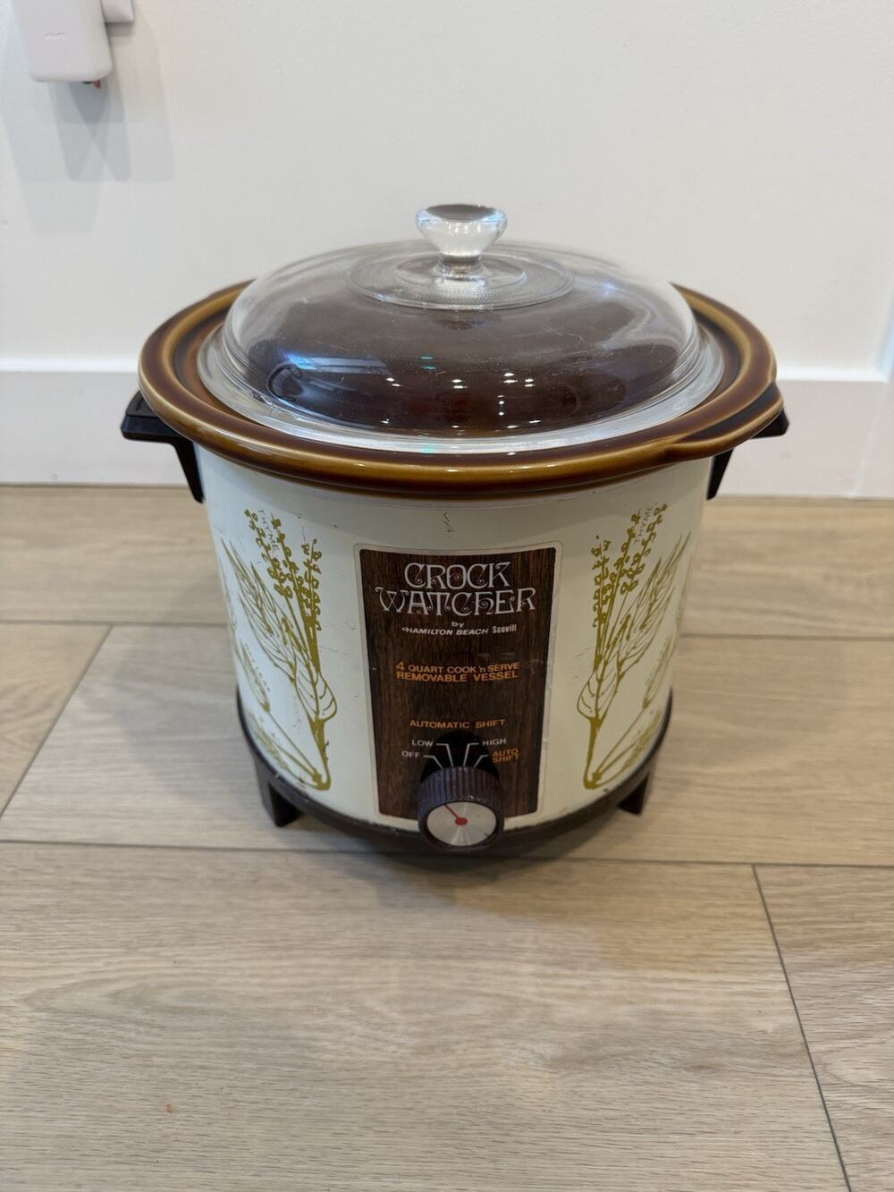 Crock Watcher * Model 415-1 * 4 Quart * Slow Cooker * Crock Pot * Vintage *